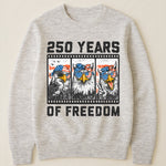 Funny Eagel 250 Years Happy -  Shirt