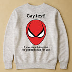Funny Shirt - Gay Test - Airport Gag Exchange Funny T-Shirt, White Elephant Party - Shirt