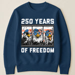 Funny Eagel 250 Years Happy -  Shirt