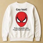 Funny Shirt - Gay Test - Airport Gag Exchange Funny T-Shirt, White Elephant Party - Shirt