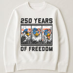 Funny Eagel 250 Years Happy -  Shirt