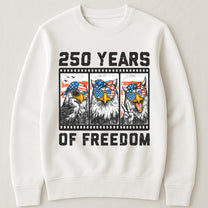Funny Eagel 250 Years Happy -  Shirt