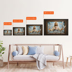 Safe In The Arms Of Jesus - Personalized Photo Wrapped Canvas