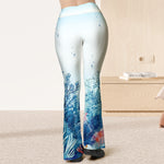 Salty Lil' Beach - Personalized Flare Leggings