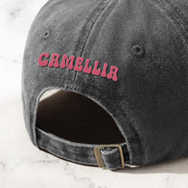 Salty Soul Summer - Personalized Distressed Denim Cap