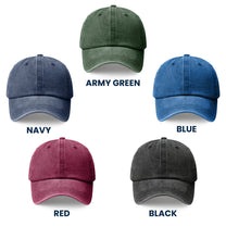 Salty Soul Summer - Personalized Distressed Denim Cap