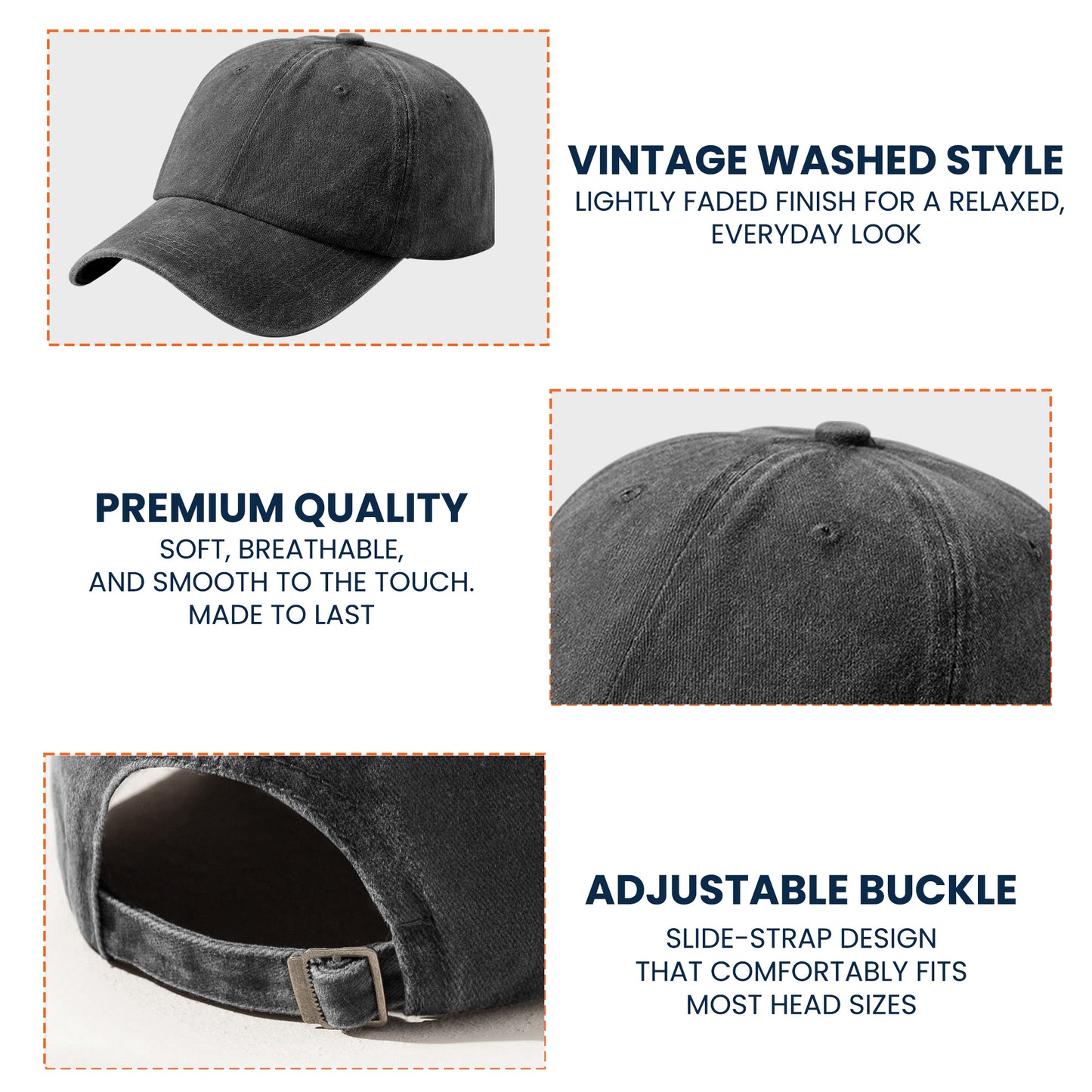 Salty Soul Summer - Personalized Distressed Denim Cap