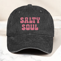 Salty Soul Summer - Personalized Distressed Hat