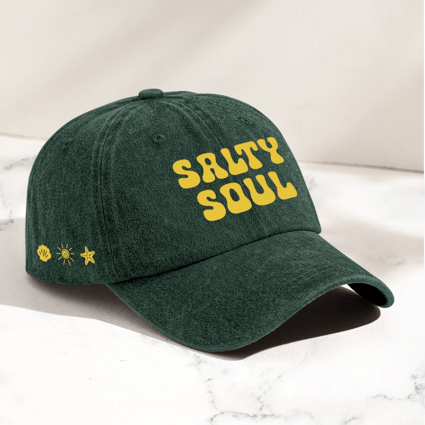 Salty Soul Summer - Personalized Distressed Hat