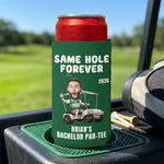 Same-Hole-Forever-Golf-Bachelor-Party-Favors-Custom-His-Funny-Face-Personalized-Can-Cooler-1