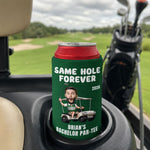 Same-Hole-Forever-Golf-Bachelor-Party-Favors-Custom-His-Funny-Face-Personalized-Can-Cooler-3