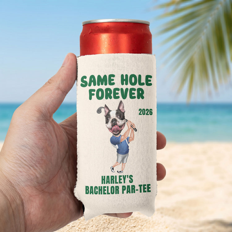 Same-Hole-Forever-Golf-Bachelor-Party-Favors-Custom-His-Funny-Face-Personalized-Can-Cooler-8