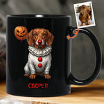 Scary-Halloween-Clown-Gift-For-Pet-Lover-Personalized-Mug-1