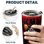 Scary-Halloween-Clown-Gift-For-Pet-Lover-Personalized-Tumbler-6