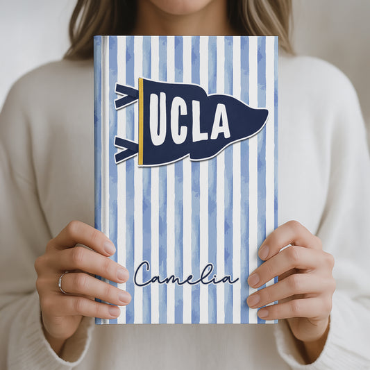 School-Pennant-Flag-Personalized-Journal-1