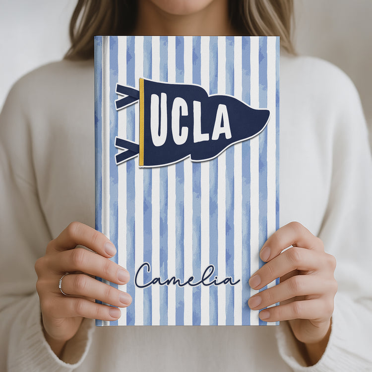 School-Pennant-Flag-Personalized-Journal-1