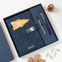 School-Pennant-Flag-Stationery-Personalized-Notebook-Set-2