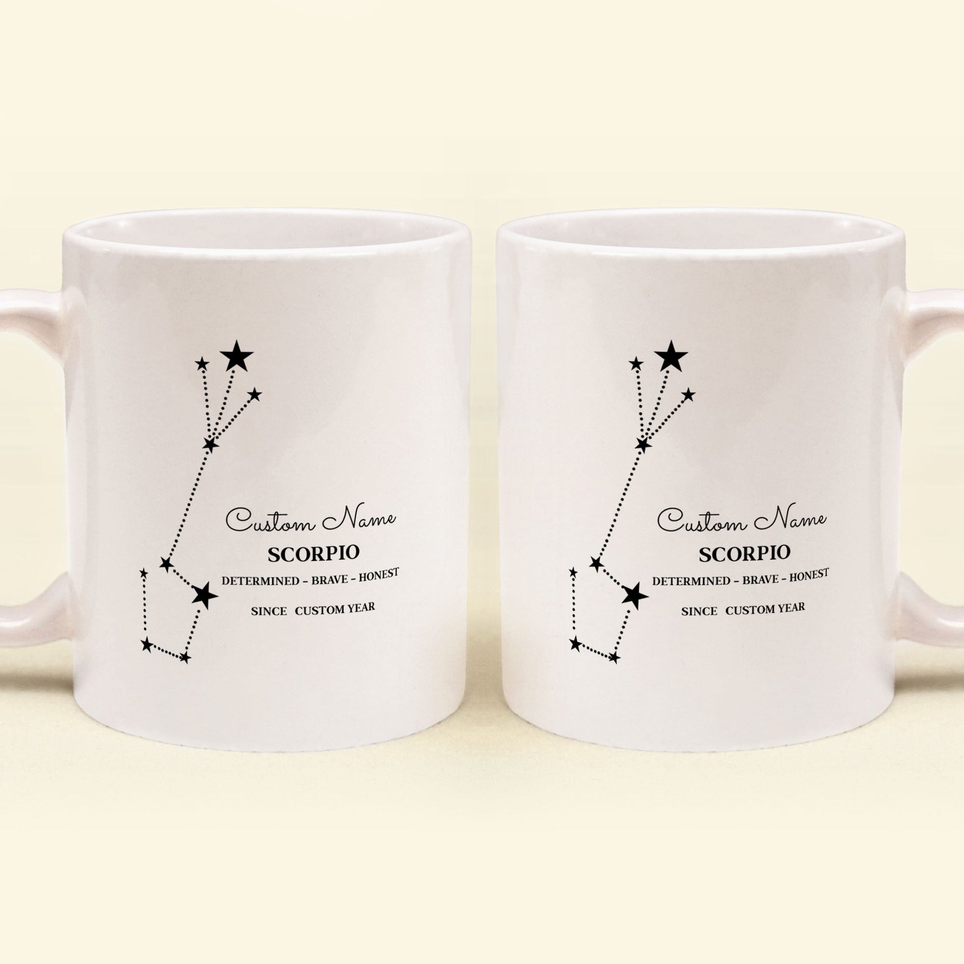 Scorpio Mug - Personalized Mug - Birthday Gift For Friends And Family