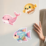 Sea-Creature-For-Kids-Cruise-Door-Signs-Stateroom-Decor-Cruising-Family-Vacation-Personalized-Magnet-5