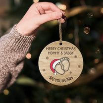 See You In 2026 - Personalized Wooden Ornament