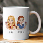 Seester Gift For Sister Definition Cute Cartoon - Personalized Mug
