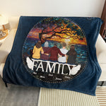 Send A Hug From Heaven - Personalized Blanket