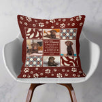 Sending A Hug From Heaven - Personalized Photo Pillow (Insert Included)