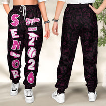 Senior High School, College - Personalized Sweatpants, Lounge Pants With Pockets