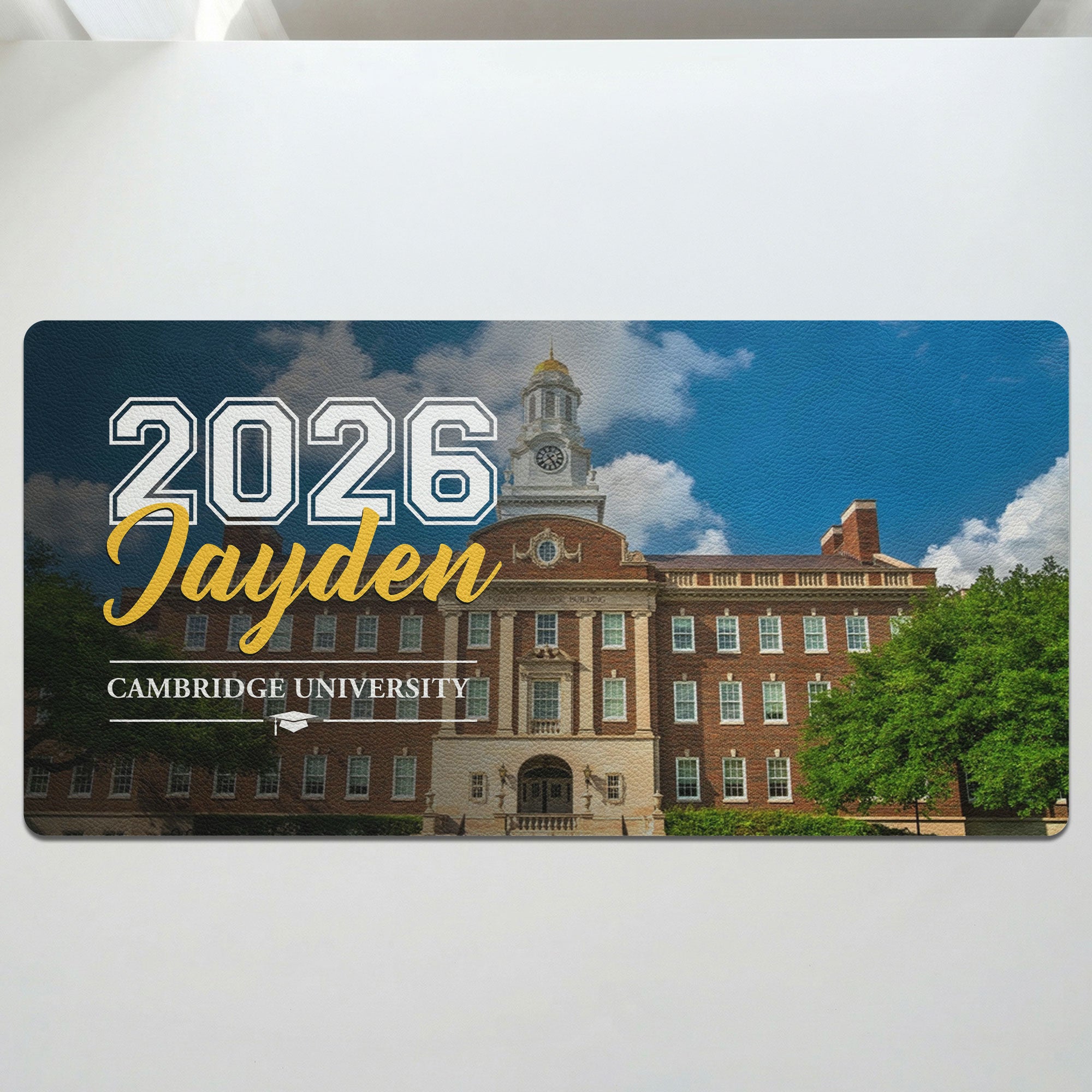 Senior-Custom-Photo,-University-Portrait,-College-Portrait,-High-School-Portrait-Personalized-Desk-Mat-2
