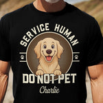 Service Human - Dog New Version - Personalized Shirt