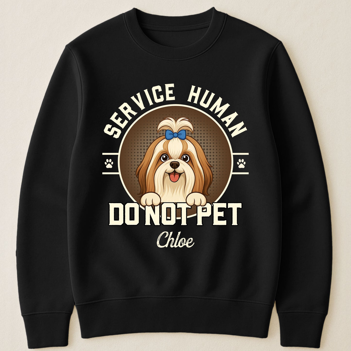 Service Human - Dog New Version - Personalized Shirt