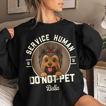 Service Human - Dog New Version - Personalized Shirt