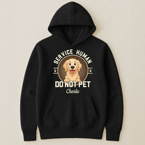 Service Human - Dog New Version - Personalized Shirt