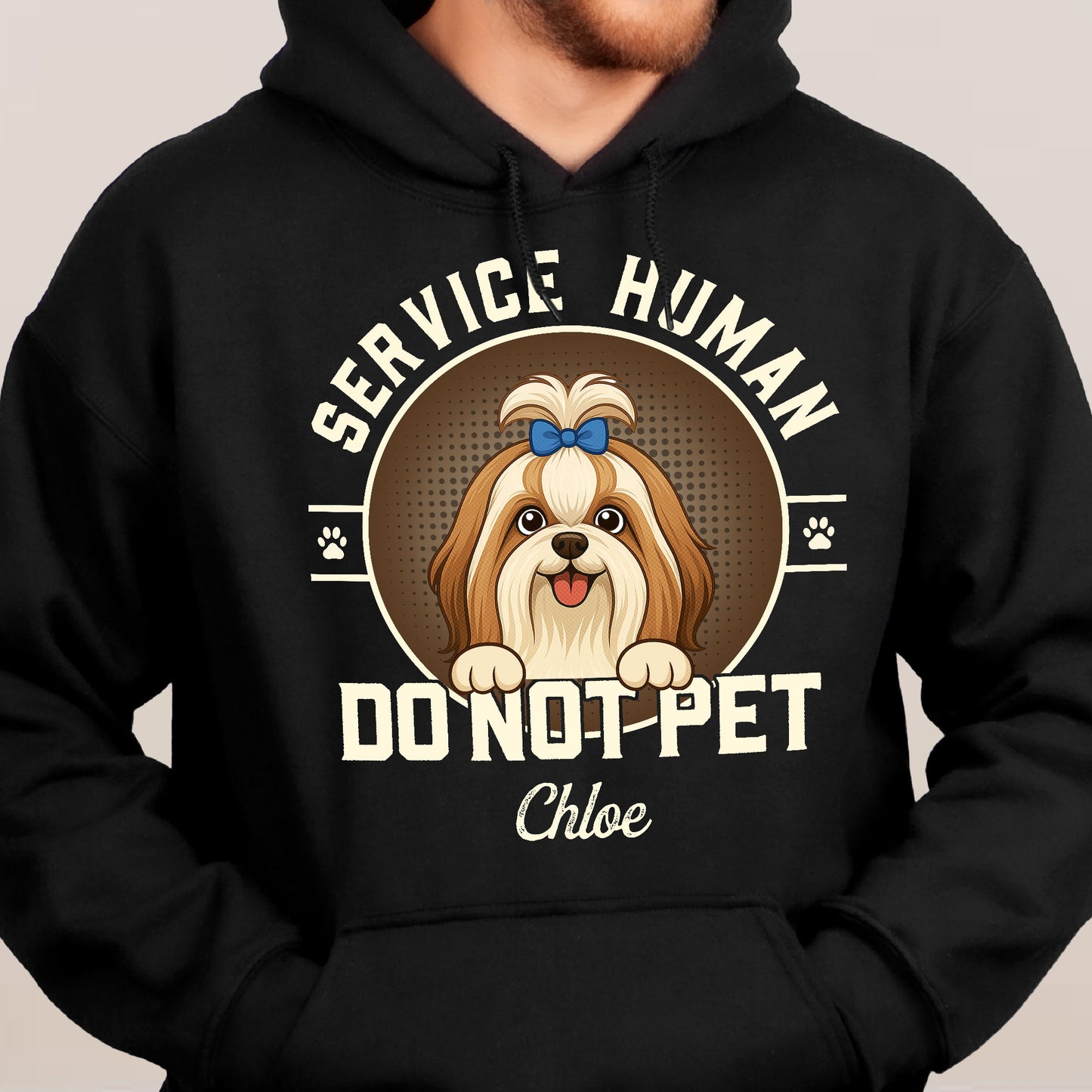 Service Human - Dog New Version - Personalized Shirt