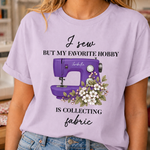 Sewciopath, Sewing Machine With Birth Flower Gift For Grandma, Mom , Sewing Lover - Personalized Shirt