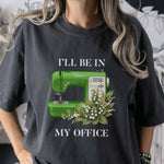 Sewciopath, Sewing Machine With Birth Flower Gift For Grandma, Mom , Sewing Lover - Personalized Shirt