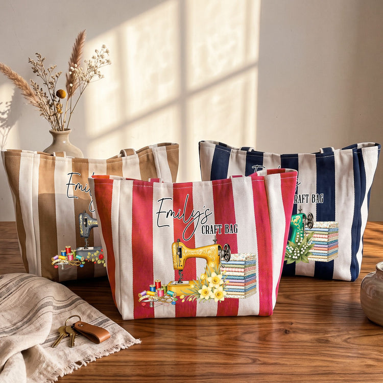 Sewing-Bag,-Craft-Bag-Custom-Sewing-Machine-&-Birth-Flower-Personalized-Tote-Bag-3