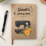 Sewing-Journal-Custom-Sewing-Machine,-Birth-Flower,-Name-Personalized-Journal-3