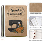 Sewing-Journal-Custom-Sewing-Machine,-Birth-Flower,-Name-Personalized-Journal-8
