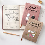 Sewing-Journal-Gift-For-Sewing-Lover,-Tailor -Personalized-Journal