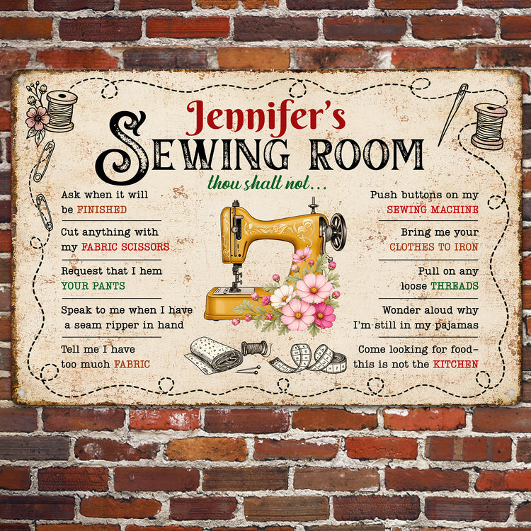 -Sewing-Room-Thou-Shalt-Not…-Personalized-Metal-Sign-3
