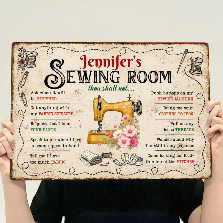 -Sewing-Room-Thou-Shalt-Not…-Personalized-Metal-Sign-4