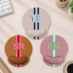 Shadow Monogram Letter Name - Personalized Mouse Pad