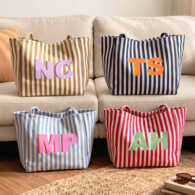 Shadow Custom Initials Gift For Her Friend Wife Sister Daughter - Personalized Tote Bag