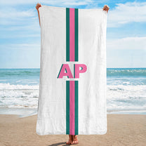 Shadow-Monogram-Letter-Name-Personalized-Beach-Towel-11
