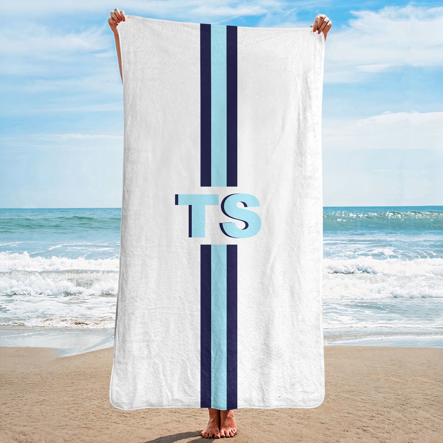 Shadow-Monogram-Letter-Name-Personalized-Beach-Towel-12