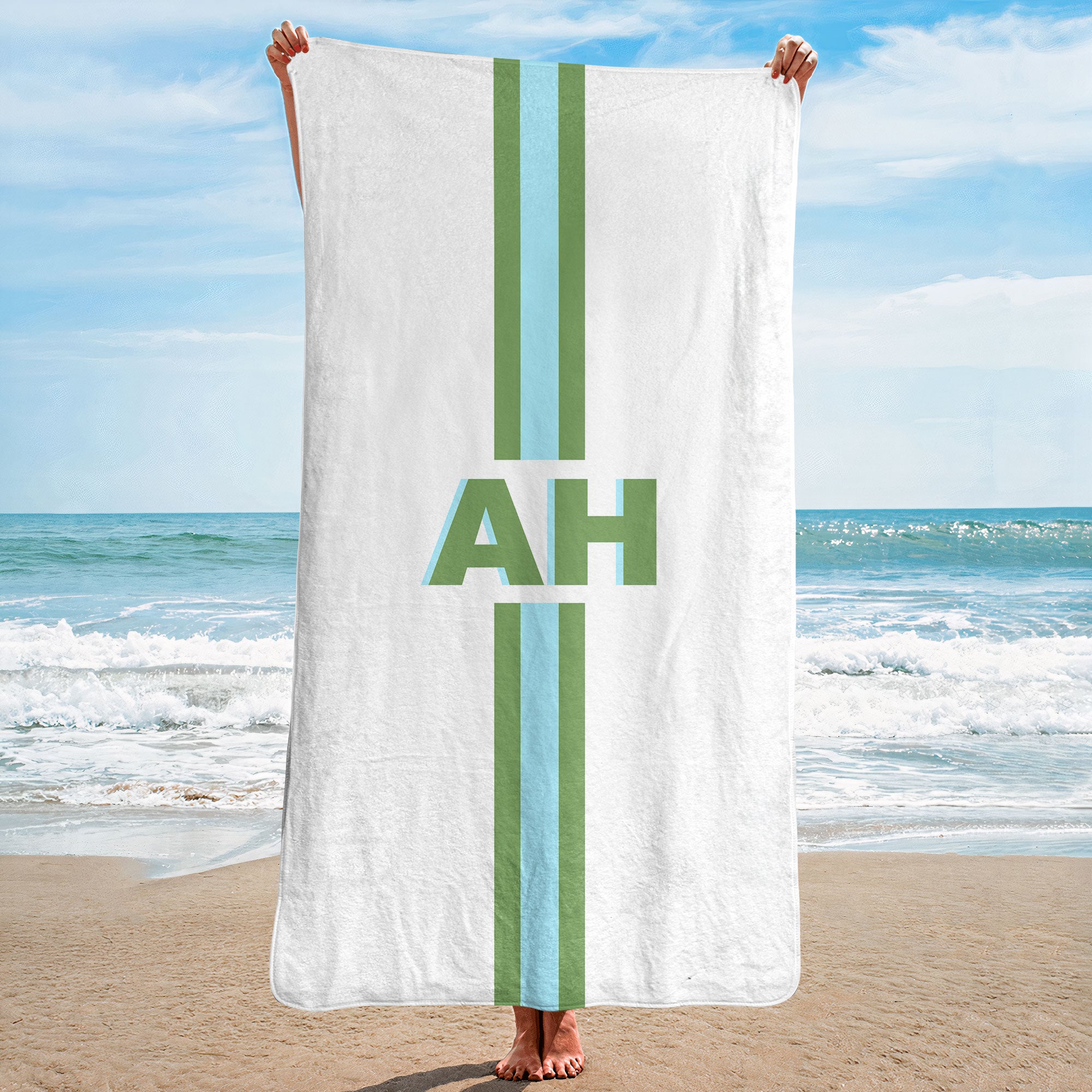 Shadow-Monogram-Letter-Name-Personalized-Beach-Towel-13