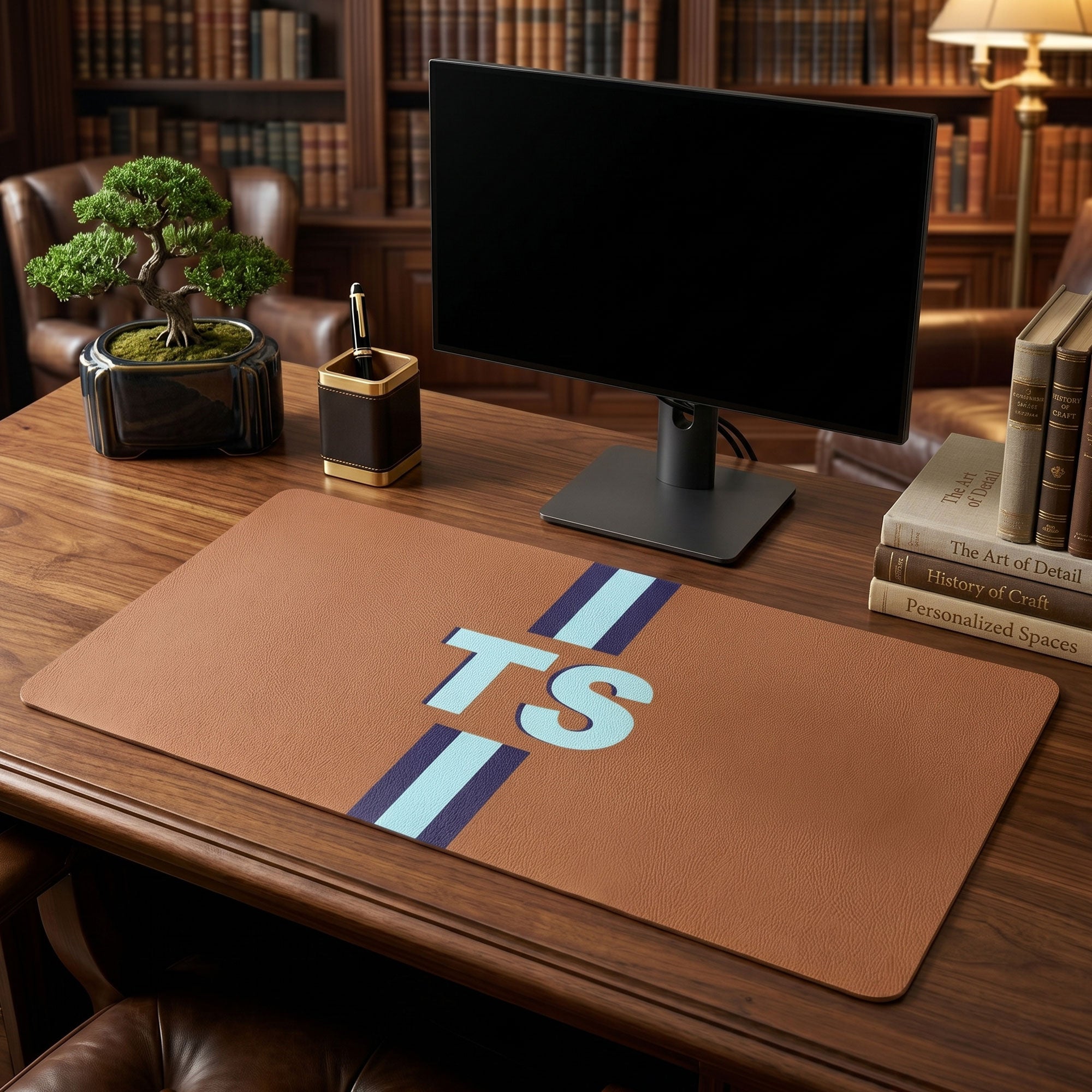 Shadow-Monogram-Letter-Name-Personalized-Desk-Mat-9