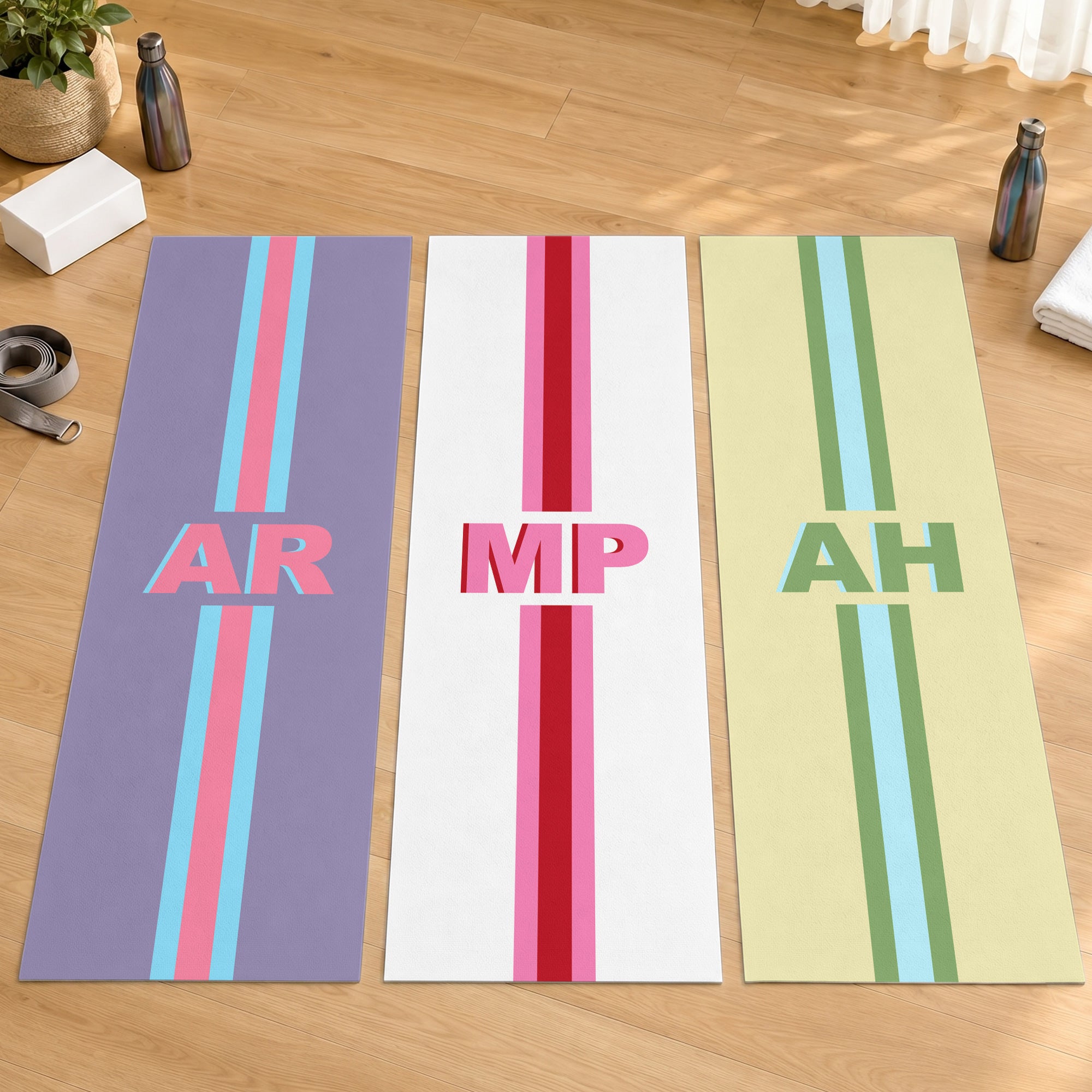 Shadow-Monogram-Letter-Name-Personalized-Yoga-Mat-1