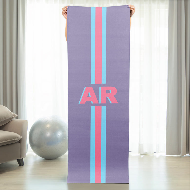 Shadow-Monogram-Letter-Name-Personalized-Yoga-Mat-3